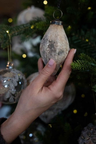 AP Kerstbal Druppel - Medium