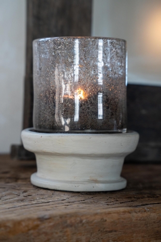 Candle Holder Benny Authentic Ivory
