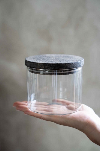 Glazen Pot Plain – Small