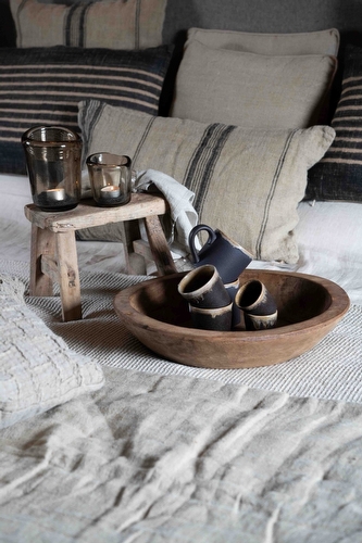 Houten Schaal - Lola