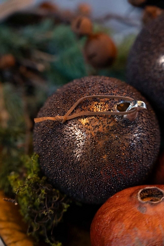 Kerstbal Bruin - Bronze Glow Medium