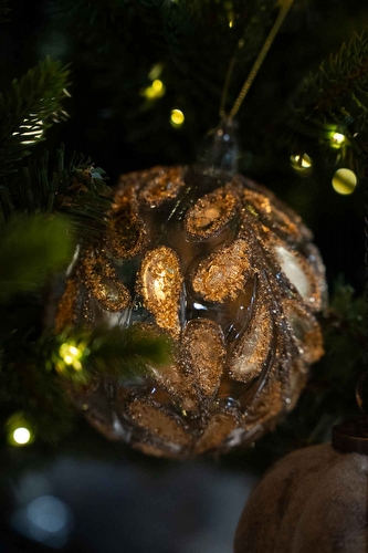 Kerstbal Goud - Amber Glow Medium