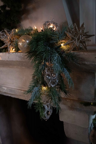 Kerstbal Transparant - Crystal Drop