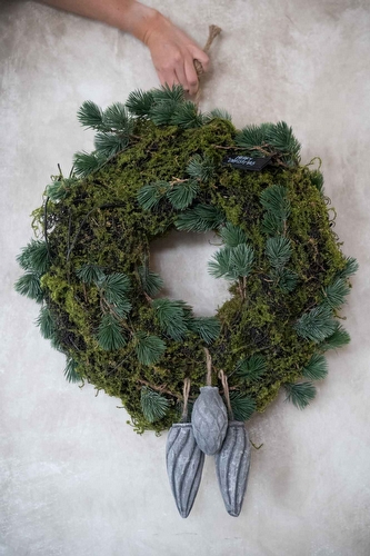 Kerstkrans - Ornamenten