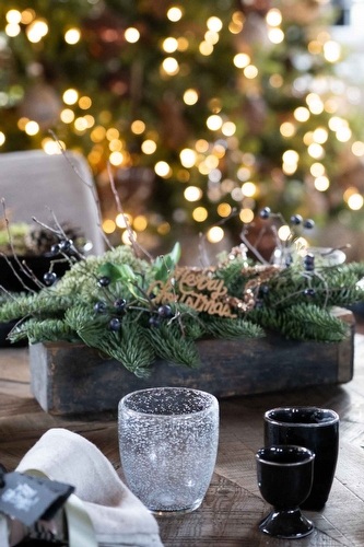 Opgemaakte Houten Bakje - Nina