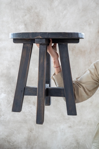 Rond krukje Jur – 4 poot