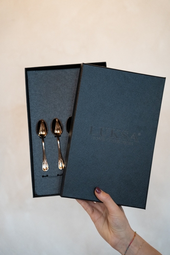 Rose Lepeltjes - Set van 6 