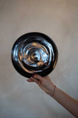 Servies Ontbijtbord Donkerbruin