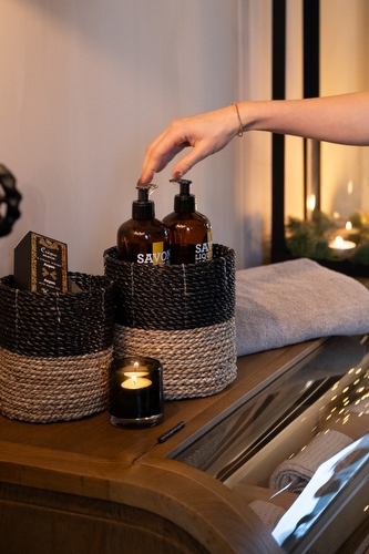 Set Gewoven Mandjes Bobby – Small & Medium