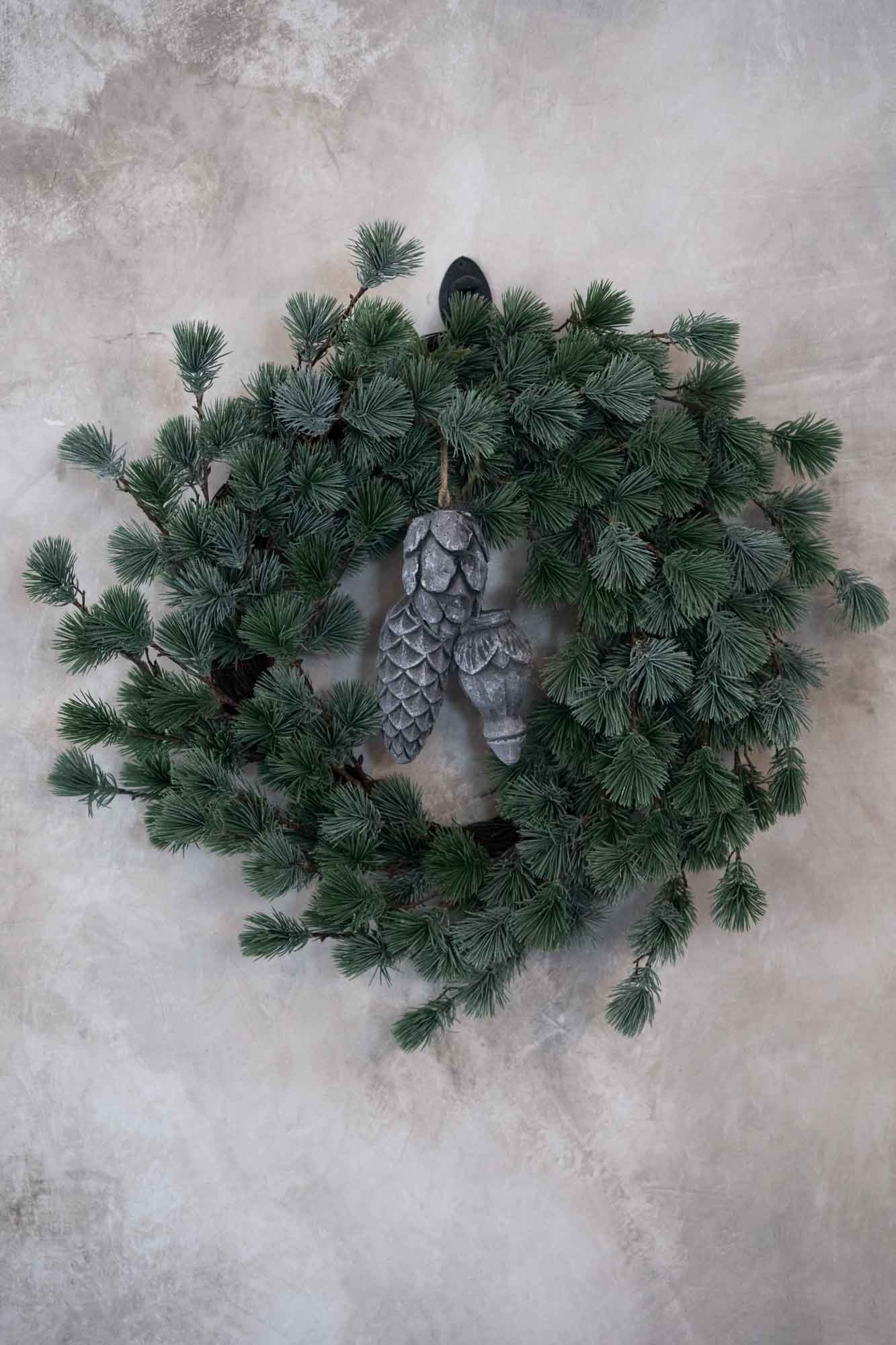 Kerst in Beton - Ornament Assorti Groot - Set van 2