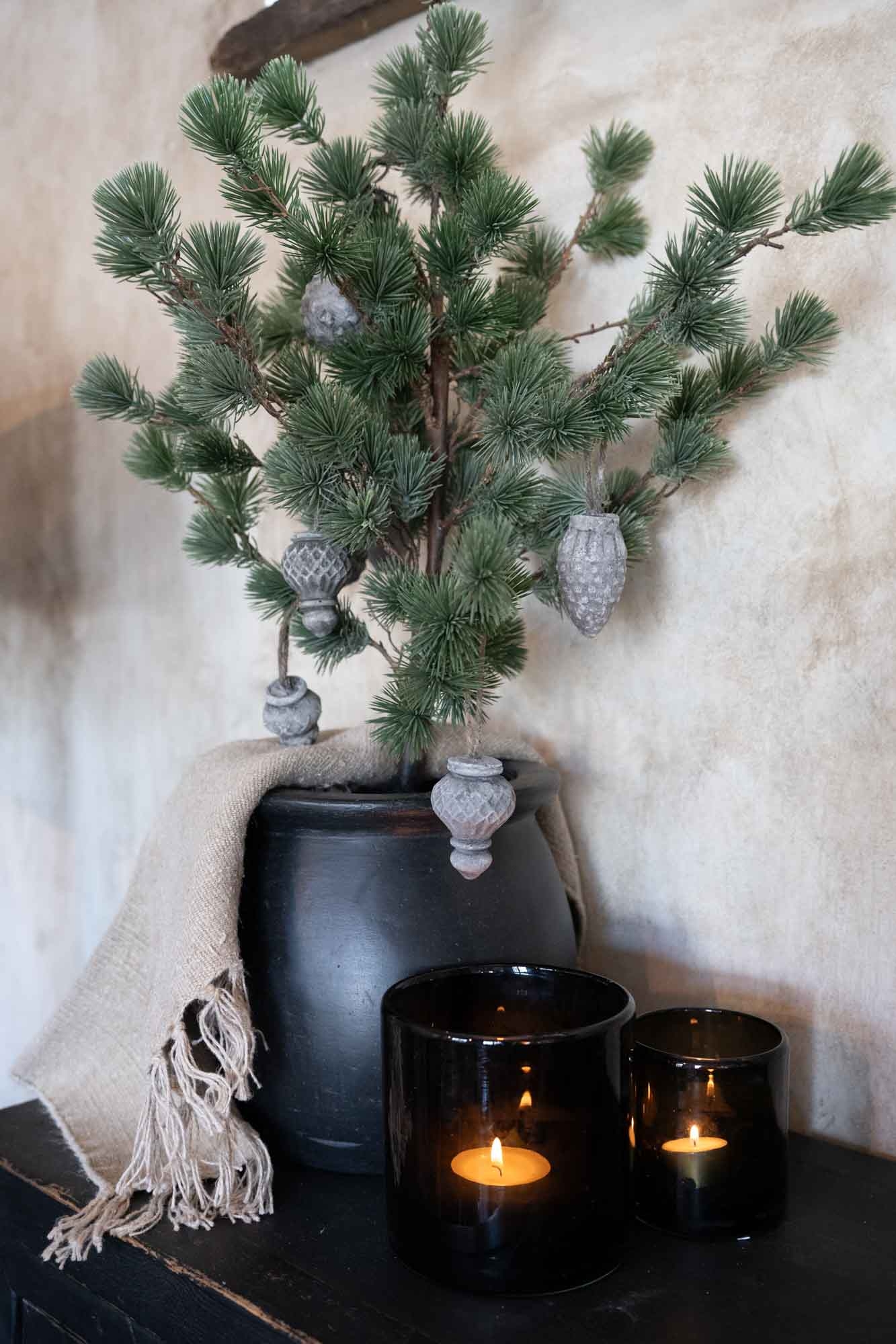 Kerst in Beton - Ornament Assorti Klein - Set van 4