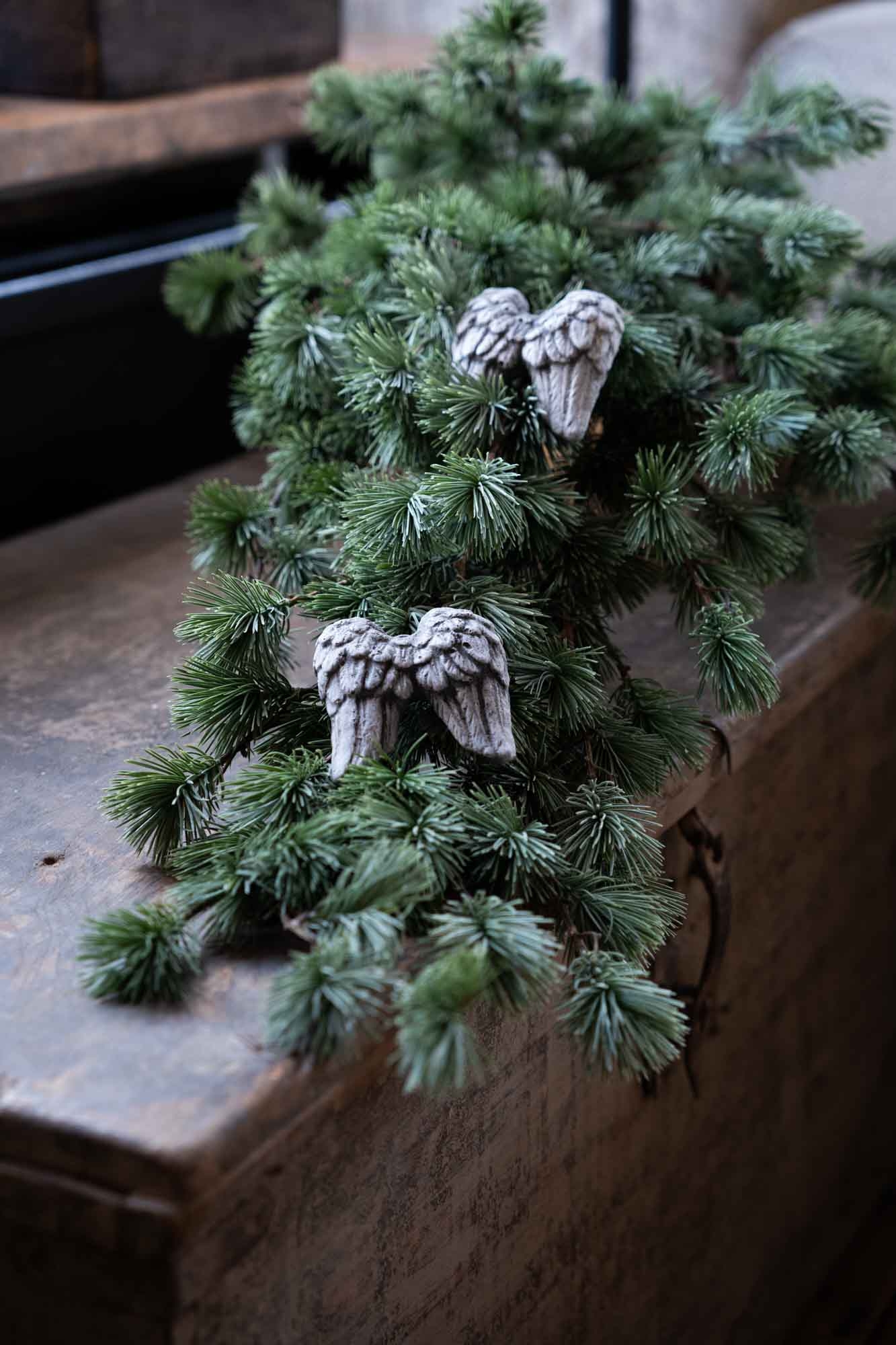 Kerst in Beton - Vleugel Bol Small - Set van 2